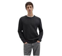Mavi Herren Crew Neck Sweater Pullover, Dark Anthracite Melange, S