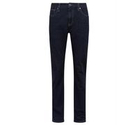 Mavi Herren Jeans Straight Leg Dunkle Waschung 5-Pocket Stretch mid Waist Pants, Farben:Dunkelblau, Größe Jeans:38W / 34L, Beinlänge:L34