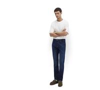 Straight-Jeans MAVI "MARCUS", Herren, Gr. 31, Länge 32, vintage indigo comfort, 99% Baumwolle, 1% Elasthan, slim fit normal, Jeans Straight-Jeans, Slim Straight Jeans (41916569-31) vintage indigo comf