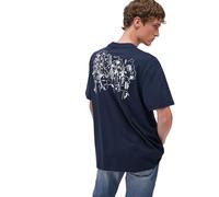 Mavi Herren Printed Tee T-Shirt, total Eclipse, L