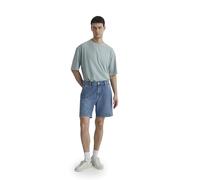 Mavi Herren Rotterdam Loose Straight Jeans-Shorts, mid 90s Blue Denim, 33