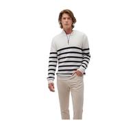 Mavi Herren Stripe Half Zip Sweater Sweatshirt