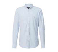 Mavi Herren Stripe Shirt Shirt, Dark Denim, XL