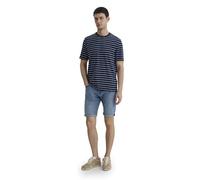 Mavi Herren Stripe Tee T-Shirt, Dress Blues Stripe, S