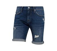 Mavi Herren Tim Shorts, Dark Ripped 90's Comfort, 30