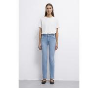 Gerade Jeans MAVI "KENDRA", Damen, Gr. 29, Länge 32, lt brushed glam, 86% Baumwolle, 12% Polyester, 2% Elastan, gerade normal, Jeans, gerde Form (12617940-29) lt brushed glam