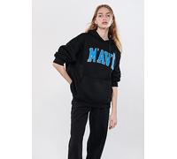 Mavi Logo Hooded Sweatshirt; Black