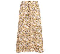 Mavi Long Skirt; Antique White Soft Ditsy Printed