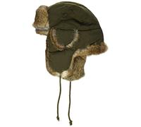 MFH - Max Fuchs Wintermütze mit Fell - Olive L