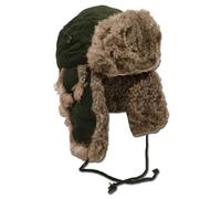 MFH - Max Fuchs Wintermütze mit Fell - Olive XL