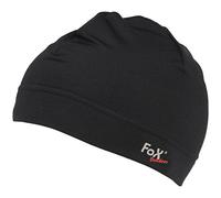 MFH Softshell Mütze Run für Sie und Ihn Joggermütze Sportmütze Laufmütze Joggingmütze Freizeitmütze verschiedene Ausführungen (L/XL, Schwarz)