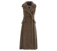 Max Mara - Boario1234 - Sleeveless Coat In Alpaca And Wool Te - Größe 38 - grau