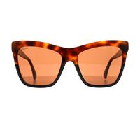 Max Mara Cat Eye Damen Havanna Braun MM0008 Logo2 Einheitsgröße
