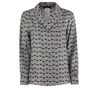 Max Mara - Oncia - Silk Twill Shirt - Größe 42 - blau