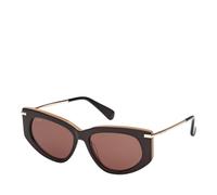 Max Mara Sonnenbrille - BETH - Gr. unisize - in Dunkelbraun - für Damen