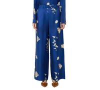 Max Mara - Wide-Leg Pants With High Waist - Größe 40 - blau