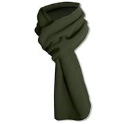 Max-Tonsen Modischer, warmer Fleece-Schal, weich, leicht, einfarbig, Herbst-Winter-Schal, Wickeltuch, Geschenk für Damen, Herren, Mädchen, Jungen, Multifunktionstuch, Armeegrün, Army Grün,
