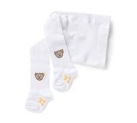 Max und Mia nachhaltige Kinder Strumpfhose 31030 GOTS (86-92, Bright White)