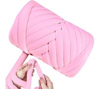 Maxee Dicke Wolle Garn 500g, Chunky Yarn XXL Wolle zum Handstricke, Sperrige Textilgarn zum häkeln für körbe, Decke, Kissen, Rucksack,Haustierkorb