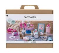 Maxi Craft Mix Sweet Cakes, verschiedene Farben, Kuchen und Süßigkeiten, 1 Packung