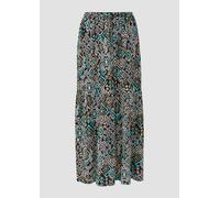 Maxi-Stufenrock aus Jersey 48 schwarz 2166278.99A2.48