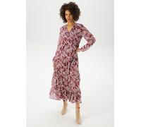 Maxikleid ANISTON CASUAL, Damen, Gr. 46, N-Gr, bordeaux, wollweiß, altrosa, beere, schwarz, hellgrau, Georgette, Obermaterial: 100% Polyester. Futter: 100% Polyester, Paisley, bedruckt, gemustert, fig