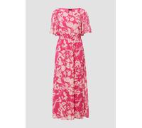 Maxikleid aus Chiffon mit Print 38 Rosa 2171859.45A4.38