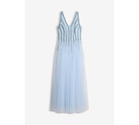 Maxikleid aus feinem Tüll mit Paillettenstickerei 32