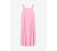 Maxikleid aus Leinenmix mit Bindedetail hinten 42
