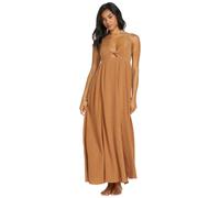 Maxikleid BILLABONG "Modern Love", Damen, Gr. L, US-Größen, beige (doeskin), Obermaterial:55% Walkfrottier 45% Viskose;, Kleider Maxikleid (71080250-L) doeskin