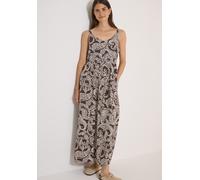 Maxikleid CECIL, Damen, Gr. 3XL (48), US-Größen, braun cacao, Stoff, 100% Viskose, Paisley, normal lang, V-Ausschnitt, abgesteppt, Kleider Maxikleid, mit Paisleymuster (33848537-XXXL) braun cacao