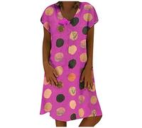 Maxikleid Damen Frühlingsangebote Flora Spitze Chiffon Lang Cocktailkeider Abendkleider Rundhals Halfter Shirtkleid T-Shirt Bluse Blusenkleid Abendkleider Elegant Knielang Cocktailkleid meine bes
