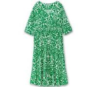 Maxikleid grün-offwhite 54