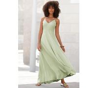 Maxikleid LASCANA Gr. 38, N-Gr, grün (pistazie) Damen Kleider (79734160-38) pistazie