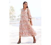 Maxikleid LASCANA Gr. 36, N-Gr, bunt (bunt bedruckt) Damen Kleider (13259661-36) bunt bedruckt