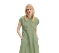 Maxikleid MARC O'POLO "aus Viskose-Mix", Damen, Gr. 36, Normalgrößen, grün (fresh sage), Obermaterial: 83% Viskose, 17% Polyamid, unifarben, regular fit wadenlang, Rundhals, Kleider Maxikleid (2573356