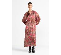 Maxikleid mit floralem Print 34 ruby glow