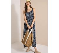 Maxikleid mit V-Neck und Print