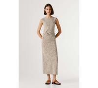 Maxikleid PEPE JEANS "dress LEXI", Damen, Gr. M, Normalgrößen, beige (earth braun), 95% Baumwolle, 5% Elasthan, Kleider Maxikleid (42959436-M) earth braun