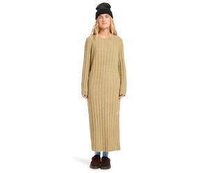 Maxikleid QUIKSILVER "Highway", Damen, Gr. S, sponge, Obermaterial: 68% Modacryl, 29% Polyester, 3% Elasthan., Kleider Maxikleid (56392520-S) sponge