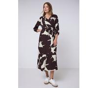 Street One Studio - Gemustertes Maxi-Kleid rot - Gr. - 42