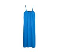 Maxikleid VERO MODA "VMLUNA SINGLET ANKLE DRESS NOOS", Damen, Gr. XS, N-Gr, nebulas blau, Jersey, Obermaterial: 50% Baumwolle, 50% Polyester, unifarben, normal lang, Rundhals, Kleider Maxikleid, Baumw