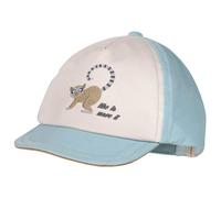 maximo - Baby Boy's Cap Lemur Flexdach mit Klettverschluß - Cap, Gr. 43 cm-45 cm 43-45 cm, grau (CloudBlue)