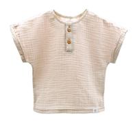 maximo - Baby Boy's Hemd - T-Shirt, Gr. 62, beige (BeigeMelange)