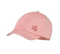 maximo - Baby Girl's Cap Flower Stick Flexdach Klett - Cap, Gr. 47 cm-49 cm 47-49 cm, rosa (Dogwood)