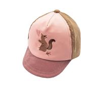 maximo Baby Girl-Cap Eichhörnchen Klettverschluß Cord