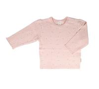 maximo Baby Girl-Shirt, AOP Blumen Langarm, Schulterverschluss Baumwolljersey