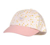 maximo - Baby Girl's Cap Small Flowers mit Klettverschluß - Cap, Gr. 47 cm-49 cm 47-49 cm, rosa (Off-White/Multicolor)