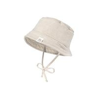 maximo Baby-Hütchen, Futter Bindeband, UV 15 Made in Germany 45 hellbeigemeliert