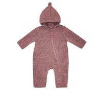 maximo Baby Mädchen Wollfleeceanzug Reißverschluss GOTS